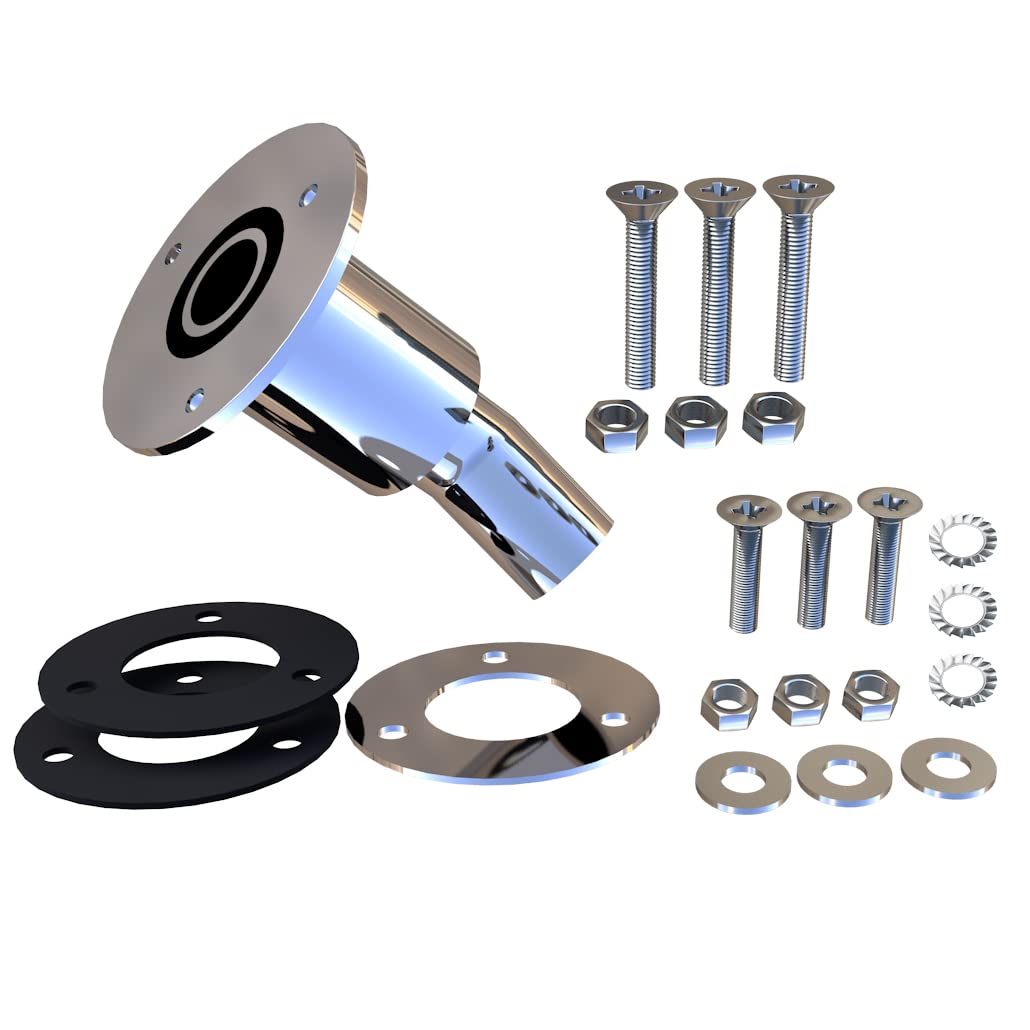 Buy C CLINK 316 Thru Hull/Exhaust Skin Fitting 24mm for asto, Planar