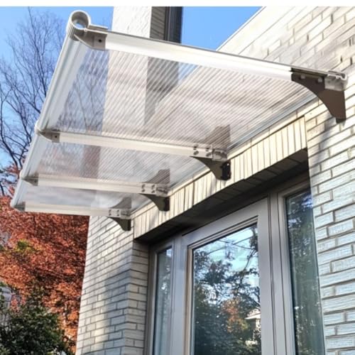 Toldo para exteriores de policarbonato con protección UV permanente 6