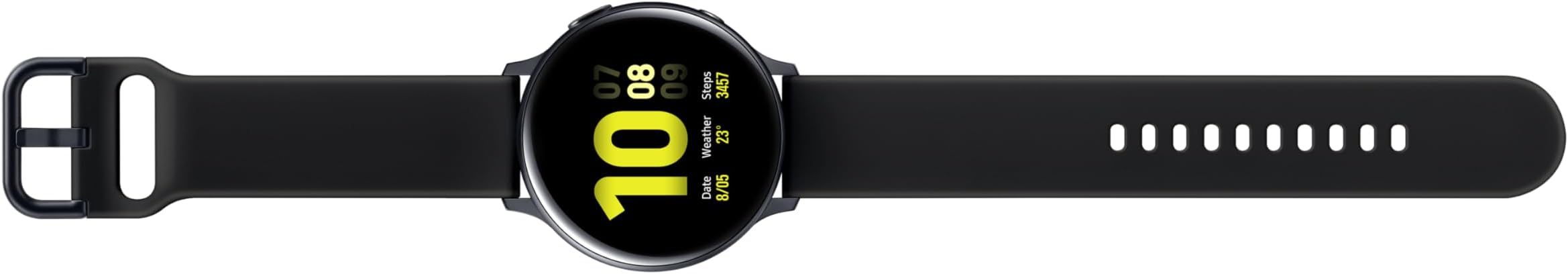 Samsung Galaxy Watch Active2 smartwatch 44mm - Black SAMOLED 3.43 cm (1.35") GPS (satellite) Galaxy Watch Active2, 3.43 cm (1.35"), SAMOLED, Touchscreen, GPS (satellite), 30 g, Black