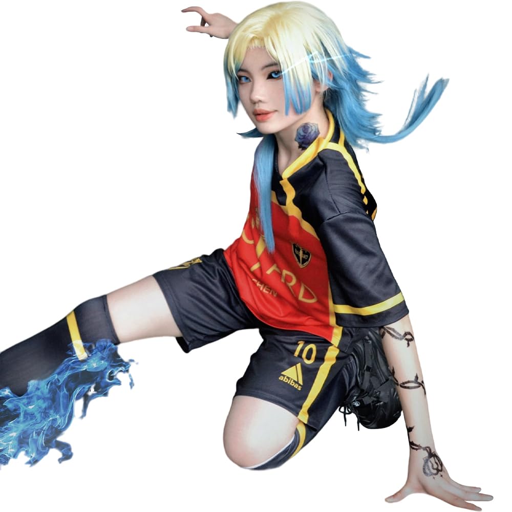 Amazon.co.jp: Blue Lock コスプレ ブルロク 風 コスプレ衣装 セット