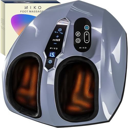MIKO Foot Massager with Heat and Shiatsu