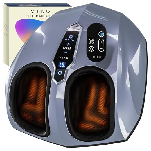 MIKO Deep Kneading Foot Massager with Heat