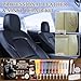 Jughozu Leather Repair Kit for Furniture, Car Seats, Jacket, 2026 New Vinyl Repair Kit with Easy Instructions to Match Any Color. Fix Tears, Scratches, Holes & Peeling on Genuine, Faux, Bonded.
