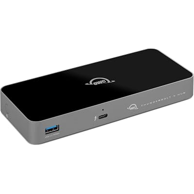 OWC Thunderbolt 5 Hub – 5-Port Expansion for Mac & PC | 80Gb/s Bandwidth | 140W Charging | Triple 8K Display Support | Fanless Silent Design | TB5/TB4/TB3/USB4 Compatible