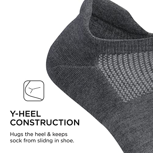 Image of Feetures High Performance Max Cushion Ankle Sock - Tab Socks for Women & Men with Heel Tab