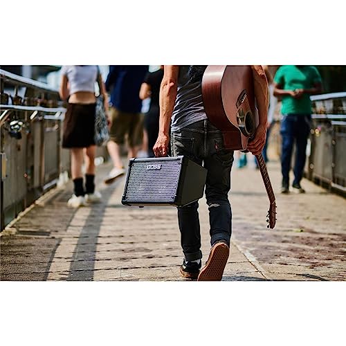 Roland Cube Street II | Portable Battery-Powered Stereo Amplifier Sound | Ideal for Street Performers | Supports Mics, Instruments & Audio Devices | Built-in Amps, FX & Looper | Black by BOSS - Image 2