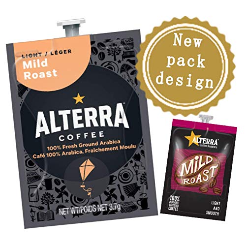 Flavia Alterra Coffee MILD Roast 100 Drinks Sachets for Use in