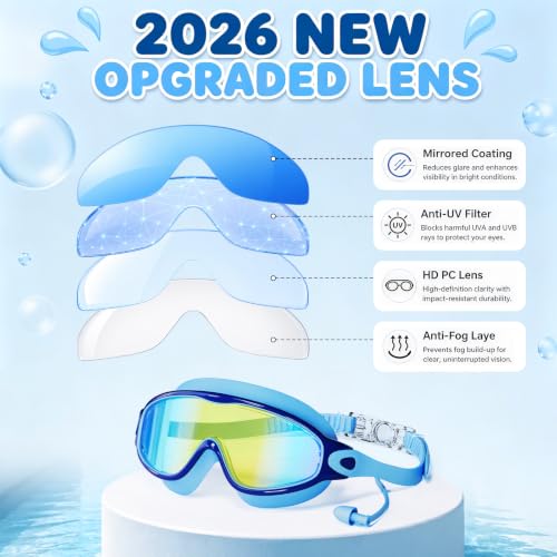 3 Pack Swimming Goggles DROPS TO - image 3