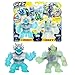 Heroes of Goo JIT Zu Deep Goo Sea Versus Pack. Exclusive Ice Blast Blazagon VS Exclusive Horriglow. 2 Figure Pack! Battle Straight Out of The Pack with Figures That are Super Crunchy and Super Oozy!