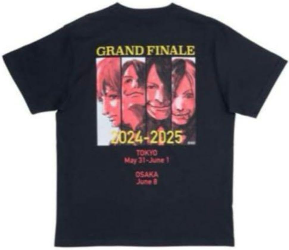 GLAY <EXPO GF>GRAND FINALE イラストTシャツ　L GLAY EXPO GRAND FINALE イラストTシャツ Lサイズ 黒 イラストtシャツ