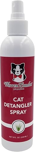 Miniatura 9 de Warren London Spray desenredante para gatos para cabello enmarañado  Acondicionador sin enjuague en aerosol para mascotas que desenmascara y