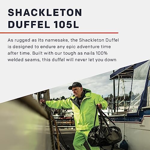 Grundéns Shackleton Duffel Bag, Waterproof and Durable, 105L, Black2