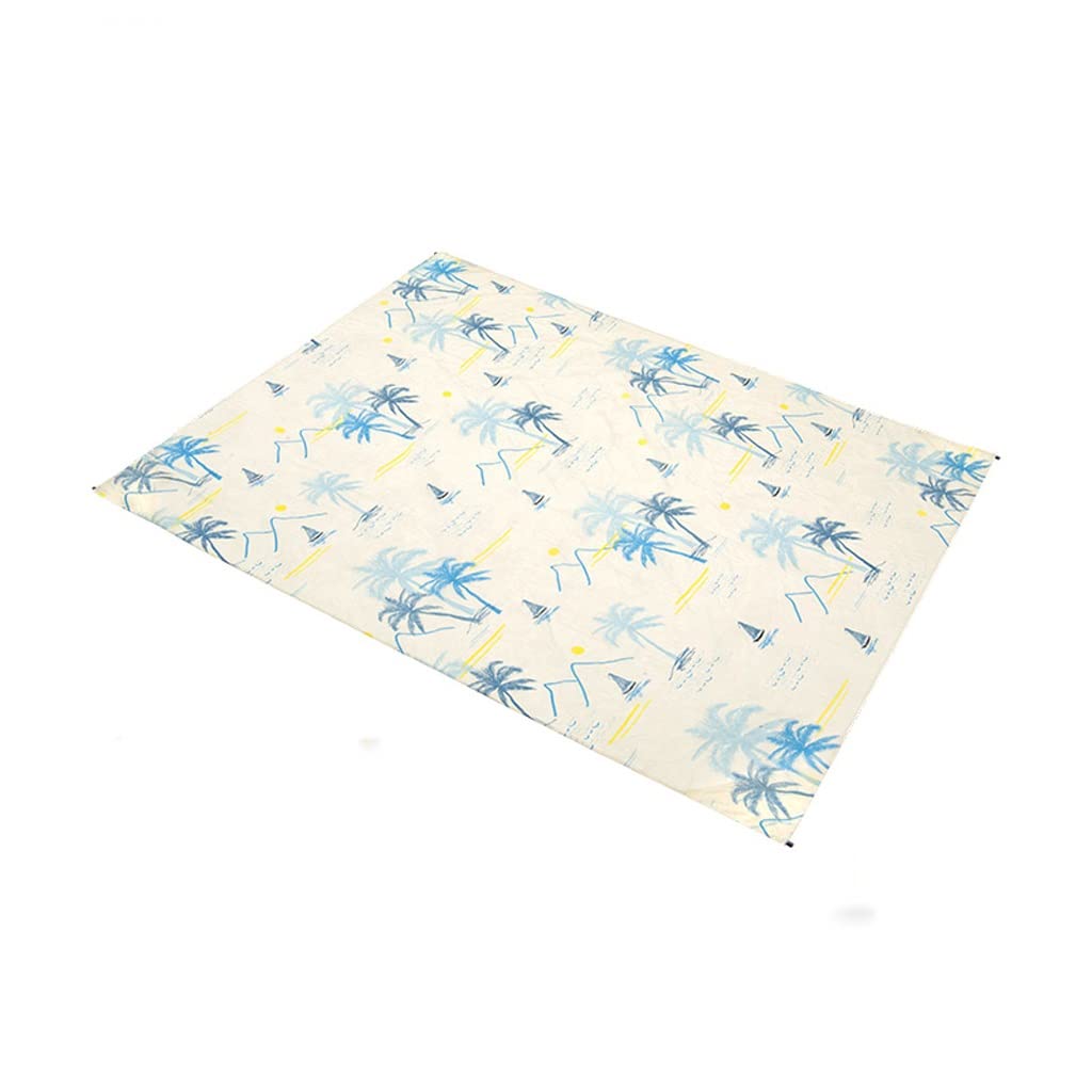 MHTCJ Beach mats Pocket Beach Mattress Sand Beach Waterproof Rug Picnic Picnic Beach Cover Beach Cover (Color : A, Size : M code)