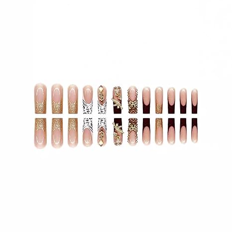 Cheetah Print Y2K Nails: Long XXL Press-On Nails