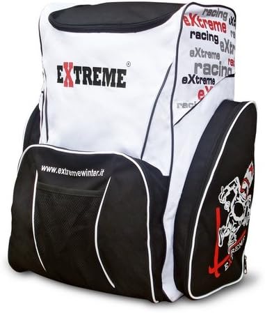 Race Limited Backpack Ski Ski Boots, Black/White, 60 x 34 x 50 cm