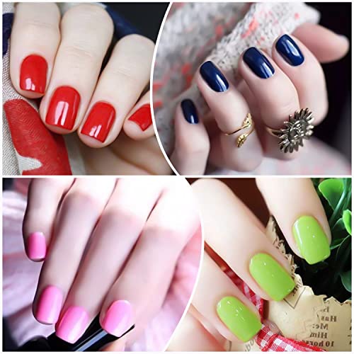 Wokoto 20 Sheets Mutiple Solid Color Nail Wraps Full Cover Nail Stickers For Women Nail Art Polish Stickers Gel Nail Strips Stickers For Nails Stick On Nail Polish Strips Vivid Nail Gel Strips Set #TOP4