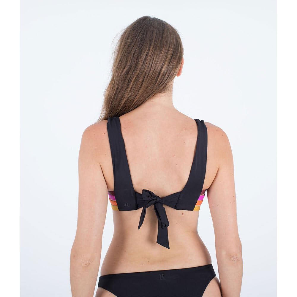 Hurley Fiji Fantasy Rvsb Bralette Parte Superior de Bikini para Mujer