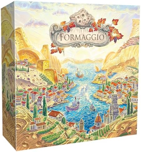 Formaggio Board Game (Standard Edition) - The Italian Cheesemaking Euro Strategy Game, Worker-Placement, Family Fun for Kids & Adults, Ages 14+, 1-4 Players, 40 Min Playtime by R2i Games image 3