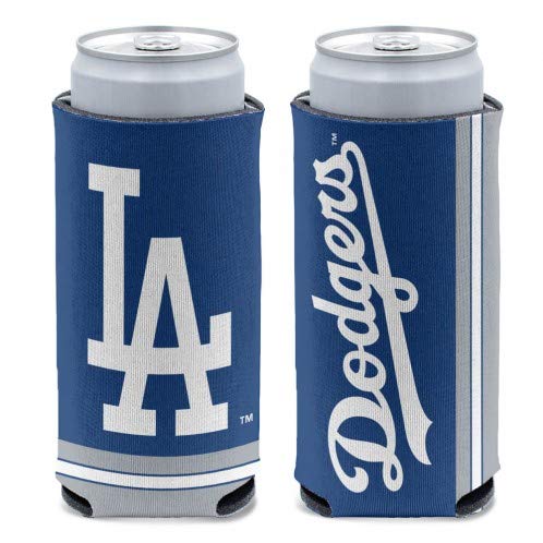 MLB Los Angeles Dodgers Slim Can Cooler, Team Colors, One Size