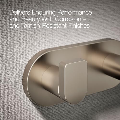 KOHLER K- 73146-BV Composed™ Robe Hook, Vibrant Brushed Bronze by Kohler - Image 5