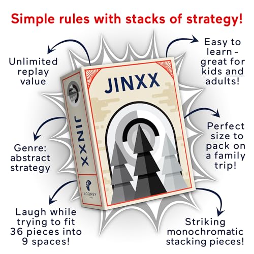 Jinxx, juego de estrategia compacto para 2-4 jugadores miniatura 3