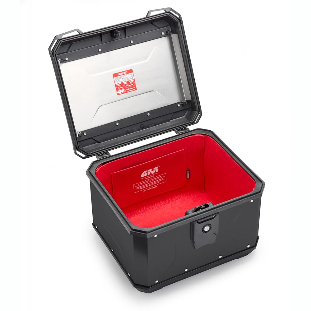 GIVI ALP44B2 ALP44B2 ALP44B2 Motorradkoffer 44 Liter Monolock schwarz mit Crablock System und Universal Kit