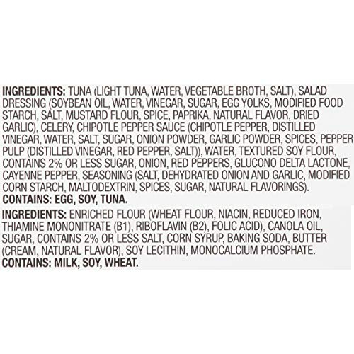 Bumble Bee Snack On The Run Chipotle Tuna Salad With Crackers Kit #TOP4