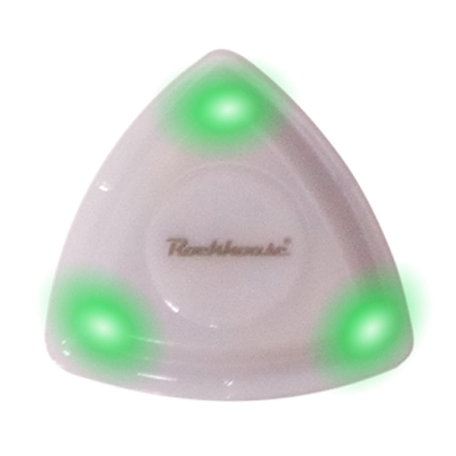 Plettro luminoso per chitarra folk unico plettro per chitarra acustica con luce LED reolacement antiscivolo luce colorata plettro per chitarra a LED Accessori per chitarra acustica
