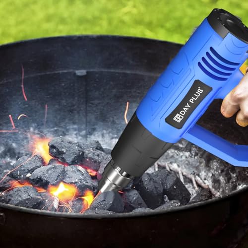 Heat Gun 2000W, JAOSY Hot Air Gun w/ 3 Nozzles, Variable Temperature Control with 2-Temp Settings, for Paint Removing, Shrink Wrapping/Tubing 7 Heat Gun 2000W, JAOSY Hot Air Gun w/ 3 Nozzles, Variable Temperature Control with 2-Temp Settings, for Paint Removing, Shrink Wrapping/Tubing - Image 7