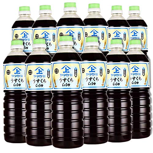 ヤマガミ醤油 薄口醤油 1000ml×12本セット 上原産業 うすくち醤油 鹿児島南九州市