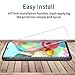 [3-Pack] QHOHQ Compatible Screen Protector for Samsung Galaxy A71 4G/Galaxy A71 5G/Galaxy S10 Lite/Galaxy Note 10 Lite, [9H Hardness] HD Transparent Scratch-Resistant [Bubble Free] Tempered Glass