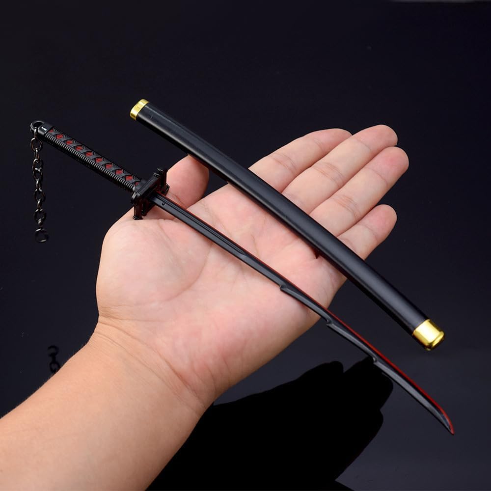 1/6 Scale 10.23'' Samurai Sword Katana W/Scabbard Metal Fit for 12'' Action Figure Custom (#05)
