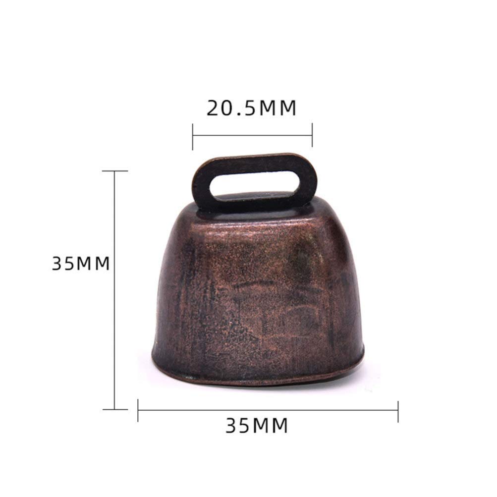 2 campanelle in metallo vintage, mini campane, animali da fattoria, pecora, cavallo, animale domestico, cane, gatto, collare, da appendere, decorazione a, accessori fai da te