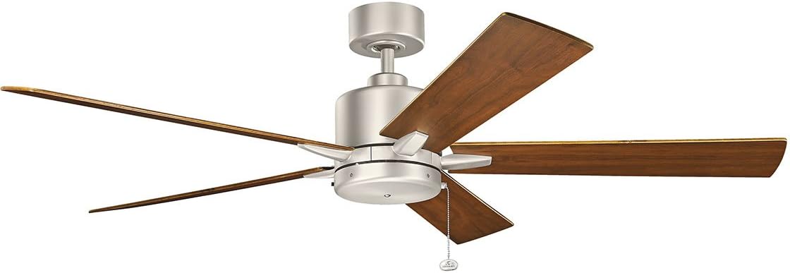 Kichler 330243NI, Bowen Brushed Nickel 60" Ceiling Fan
