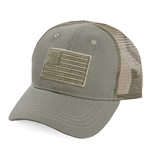 Image of HIGHLAND TACTICAL American Flag - Trucker Mesh Hat