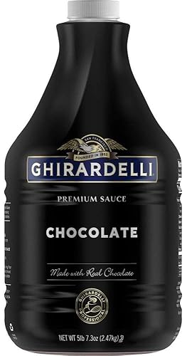 Ghirardelli Salsa de chocolate saborizada Chocolate 873 onzas paquetes