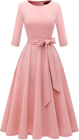 Amazon.com: DRESSTELLS Womens Cocktail Dresses for Wedding Guest Knee