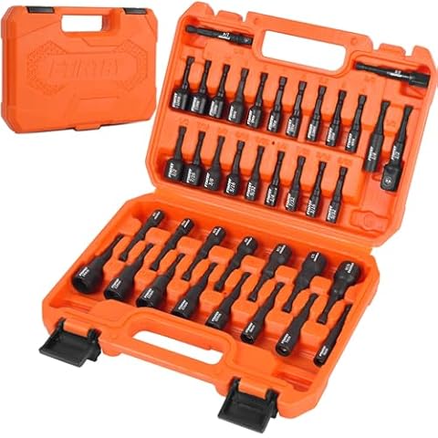 FTIHTRY 39Pcs Magnetic Nut Driver Set Cover