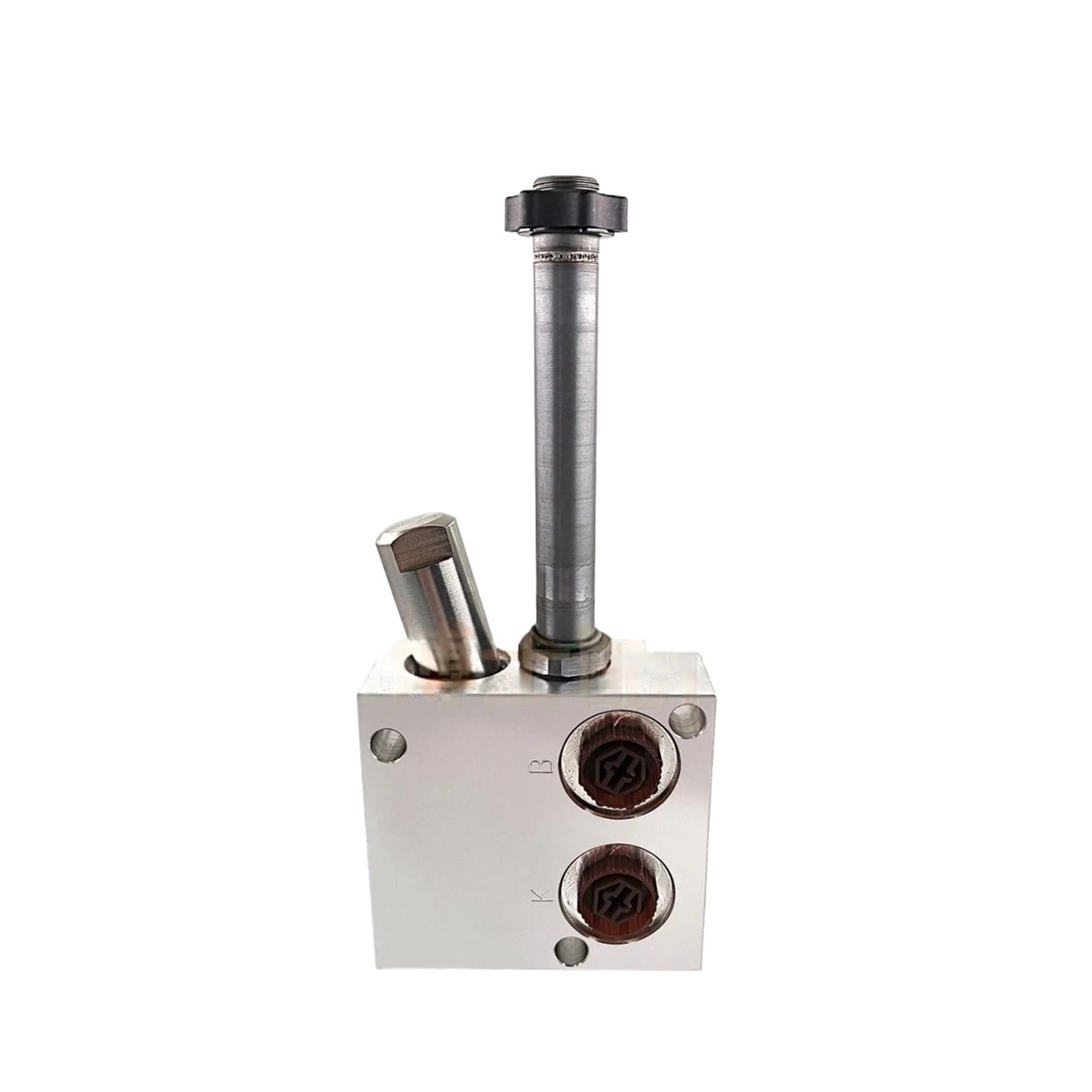 QfUxYYSLD 150-7 Modern Wheel Excavator Shift Walking Solenoid Valve Assembly for Heavy Equipment(Dark Grey)