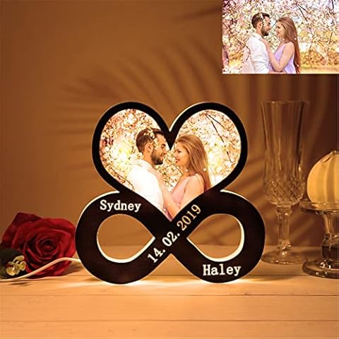 Lámpara de pared personalizada con luz de noche LED Cover