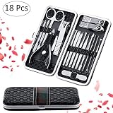 ❤ La función múltiple----18 en 1 kit de la preparación, se puede utilizar en la manicura, el pedicuring, la ceja que forma, el anti-acné, el etc exfoliating, satisface totalmente su necesidad diaria de la manicura.