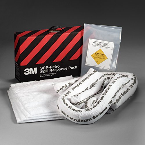 Image of 3M Petroleum Sorbent Spill Response Pack SRP-Petro, for Spills Up to 4 Gallons (Case of 3)