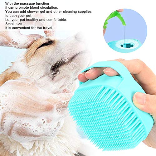 Yolispa Pet Bath Brush Dog Grooming Brush - Image 4
