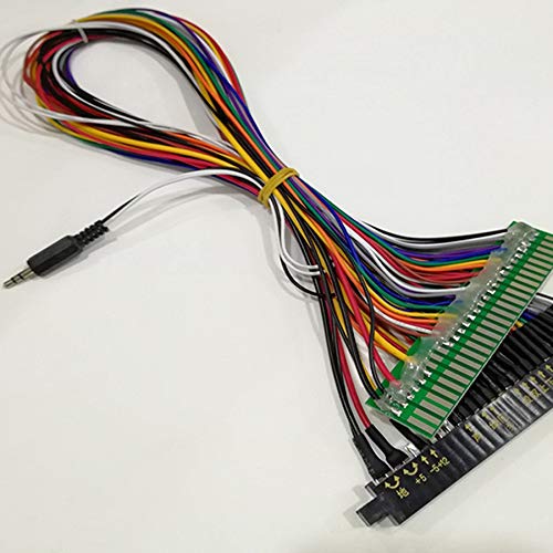 Facibom Jamma Wire Harness 28 Pin Jamma Loom for Arcade Cabinet Accessories Games 60 in 1