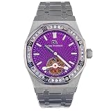 TIME WARRIOR DA Royalty Watches Automatic Tourbillon Movement Chronograph 316 Stainless Steel, Peorple Dial, Movement, AP Style Men's Watch, Diamond Crystal Bezel