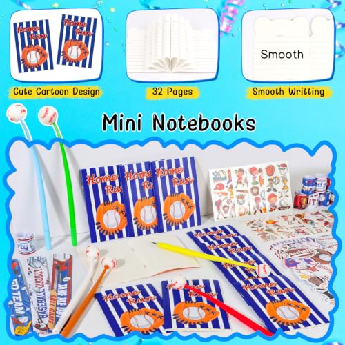 Baseball Party Favors, 12 Pack Baseball Birthday Party Supplies Decorations — view 6