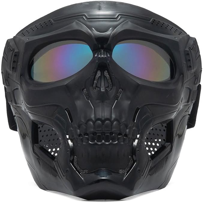 Tactical Skull 全脸面罩 带防雾护目镜