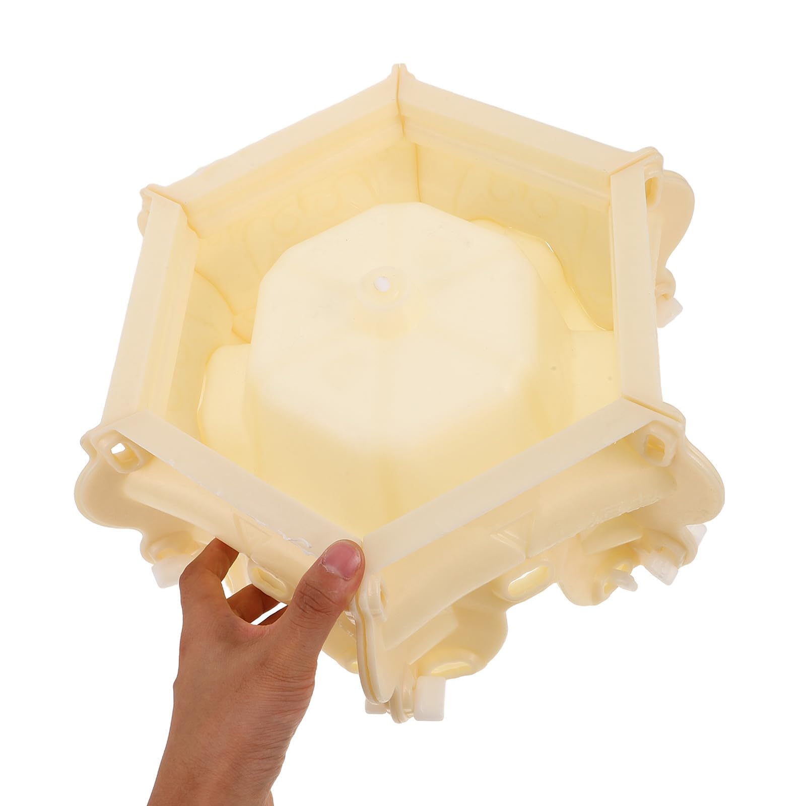 VANZACK Blumentopfform aus Kunststoff mit Präziser Verarbeitung und Müheloser Entformung Europäischer Stil für Indoor Dekoration und Selbstgemacht Enthusiasten für Zementpflanzgefäße