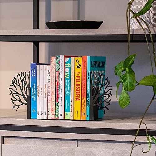 porta livros árvore