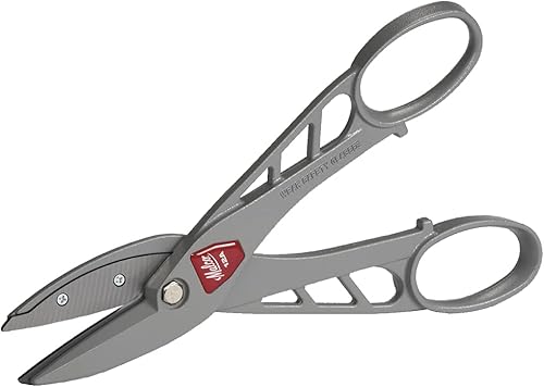 Malco MC12A Tijeras especiales de aluminio de 12 pulg. con patrón de corte